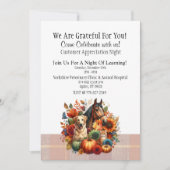 Invitation Appréciation de la clientèle de vétérinaire d'auto (Devant)