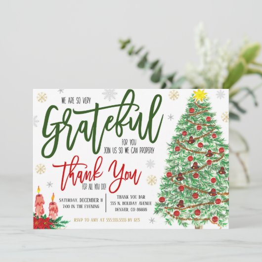 Invitation Appréciation de vacances (Debout devant)