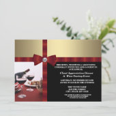 Invitation Appréciation du client d'événements d'entreprise (Debout devant)