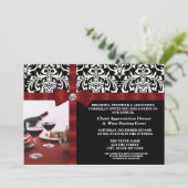 Invitation Appréciation du client d'événements d'entreprise (Debout devant)