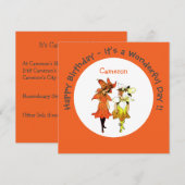 Invitation Approvisionnement en Tigre-Lily de Trillium (Devant / Derrière)