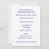 Invitation Approvisionnements de salle de classe, livres, (Dos)