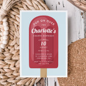 Invitation Appuyer sur | Popsicle Summer Anniversaire de enfa