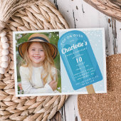 Invitation Appuyer sur | Popsicle Summer Anniversaire de enfa