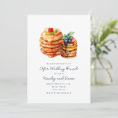 Invitation Après Brunch Mariage (Debout devant)