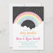 Invitation Après la tempête, l'arc-en-ciel| Bébés sauterelles (Devant)