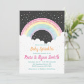 Invitation Après la tempête, l'arc-en-ciel| Bébés sauterelles (Debout devant)