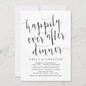 Invitation Après le dîner, évasion amoureuse (Devant)