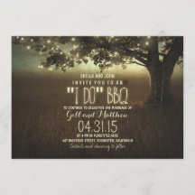 après le mariage, je fais l'invitation barbec