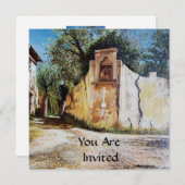 Invitation APRÈS-MIDI À RIMAGGIO / Vue Toscane (Devant / Derrière)