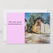 Invitation APRÈS-MIDI À RIMAGGIO / Vue Toscane (Dos)