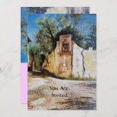 Invitation APRÈS-MIDI À RIMAGGIO / Vue Toscane (Devant / Derrière)