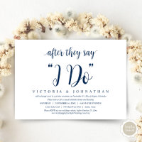 Après Qu'Ils Disent Je FAIS, Mariage Elopement Dîn