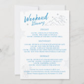 Invitation Après Ski Bachelorette Weekend (Dos)