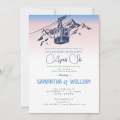 Invitation Après Ski Les Pistes De Ski Hiver Joint Bach Week- (Devant)