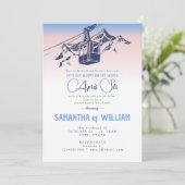 Invitation Après Ski Les Pistes De Ski Hiver Joint Bach Week- (Debout devant)