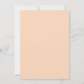 Invitation Apricot Captivating Botanical Wedding (Dos)