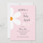 Invitation aqiqah rose (Devant)