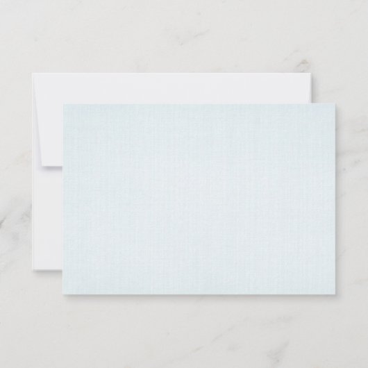 Invitation Aqua Blue Chevron RSVP (Dos)