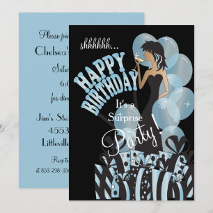 Invitation Aqua du nom   de la fille   do-it-yourself de diva