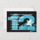 Invitation AQUA et le Parti des Grunges du 12e anniversaire N (Dos)