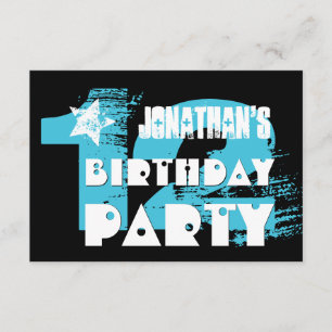 Invitation AQUA et le Parti des Grunges du 12e anniversaire N