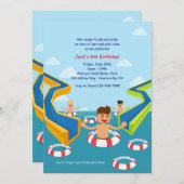 Invitation Aqua Park (Devant / Derrière)