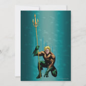 Invitation Aquaman Crouching (Devant)
