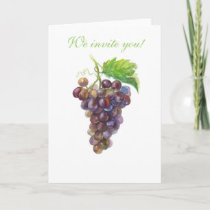 Invitation Aquarelle