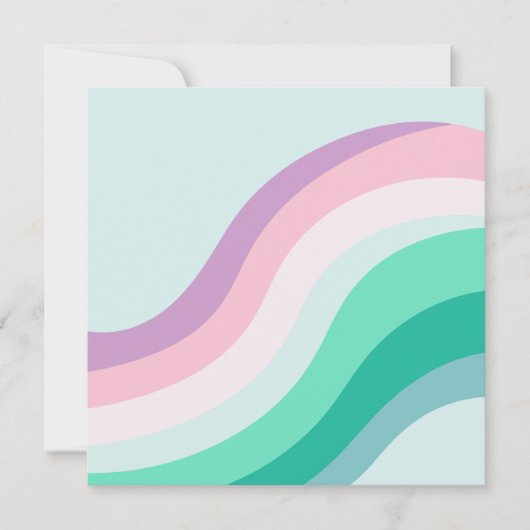 Invitation Aquarelle (Devant)