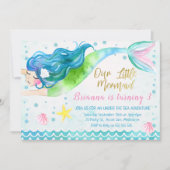 Invitation Aquarelle (Devant)