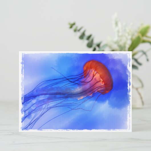 Invitation Aquarelle (Debout devant)