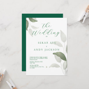 Invitation aquarelle