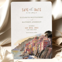 Aquarelle Amalfi Coast Wedding Enregistrer La Cart