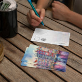 Invitation Aquarelle Amsterdam Pays-Bas