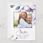 Invitation Aquarelle Apple Blossoms Enregistrer la date (Devant)