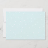 Invitation Aquarelle Baby shower de points de cactus succulen (Dos)