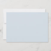 Invitation Aquarelle Ballons et Ours, Photo Boy Baptême (Dos)