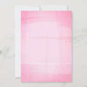 Invitation Aquarelle Berry Sweet Strawberry 2e anniversaire (Dos)