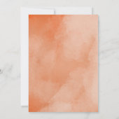 Invitation Aquarelle Bière et Pretzel fête d'anniversaire (Dos)