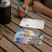 Invitation Aquarelle Big Ben London