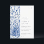 Invitation Aquarelle bleue Floral Peacock Couples Douche<br><div class="desc">Collection Peacock Ornate Blue Classy - c'est une élégante aquarelle Illustration de paon floral bleu aquarelle, avec une touche minimaliste moderne. Idéal pour vos mariage et fêtes de classe moderne. Il est très facile de customiser, avec vos données personnelles. Si vous avez besoin d'un autre produit correspondant ou de la...</div>
