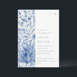 Invitation Aquarelle bleue Floral Peacock Couples Douche<br><div class="desc">Collection Peacock Ornate Blue Classy - c'est une élégante aquarelle Illustration de paon floral bleu aquarelle, avec une touche minimaliste moderne. Idéal pour vos mariage et fêtes de classe moderne. Il est très facile de customiser, avec vos données personnelles. Si vous avez besoin d'un autre produit correspondant ou de la...</div>