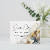 Invitation Aquarelle Boho Calla Lily Floral (Debout devant)