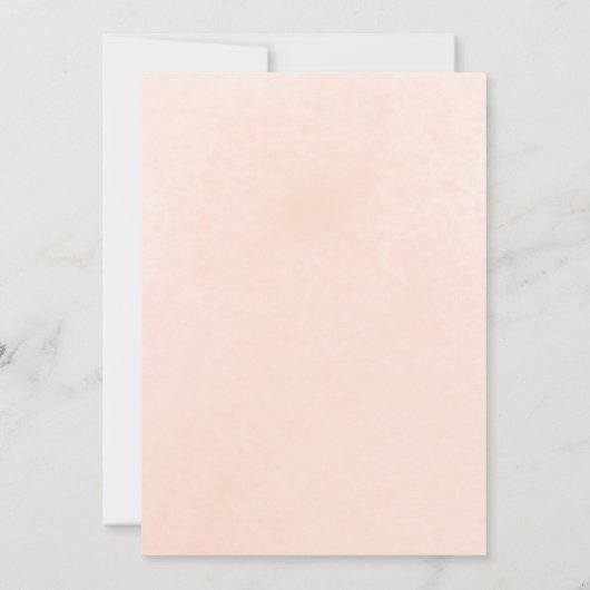 Invitation Aquarelle Boho rose Arc-en-ciel Premier anniversai (Dos)