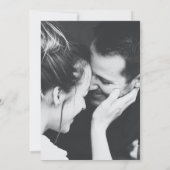 Invitation Aquarelle botanique de Grevillea photo de corail m (Dos)