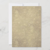 Invitation Aquarelle Bourgogne Rouge Marine Floral Russe Boho (Dos)