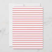 Invitation Aquarelle Cactus et Coeurs Baby shower verdoyant (Dos)