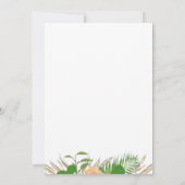 Invitation Aquarelle Cactus Fiesta Baby shower Floral (Dos)