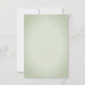 Invitation Aquarelle Cactus Succulents Pois (Dos)